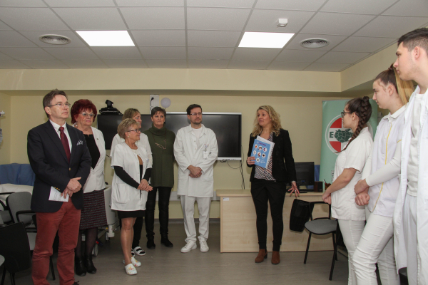 Kossuth Zsuzsanna Nemzeti Egészségügyi Szakképzési Verseny  megyei döntője az egri kórházban