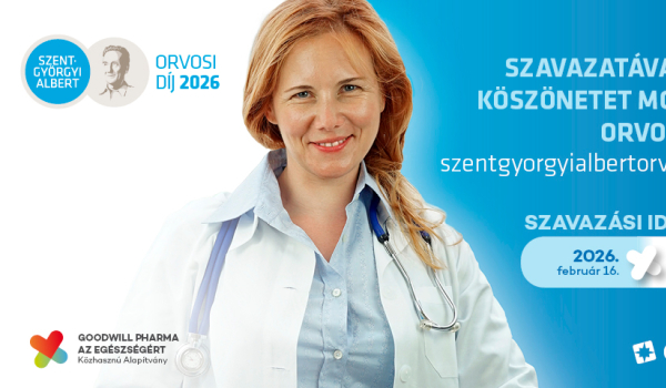 Elindult a szavazás a Szent-Györgyi Albert Orvosi Díjra