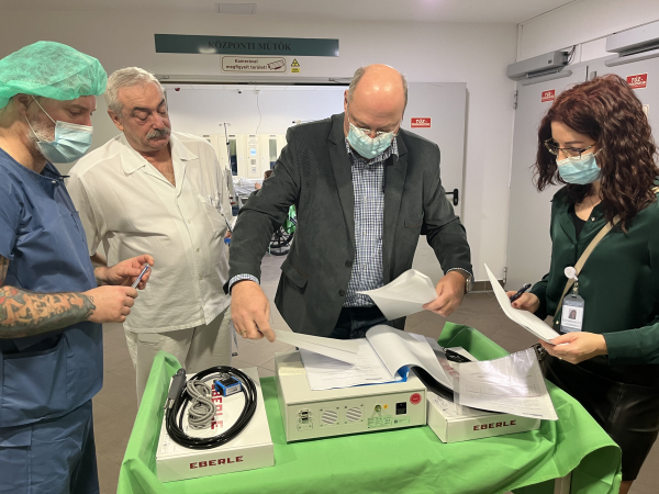 Újabb modern eszközök segítik a betegellátást kórházunkban!