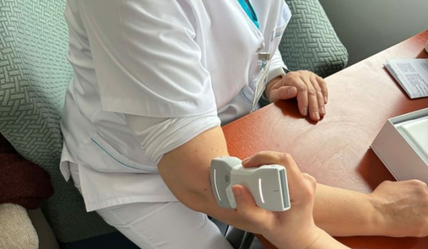 Mobil ultrahang készülékkel bővült a Reumatológiai osztály eszközparkja