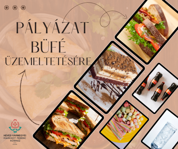 „Hidegkonyhás büfé üzemeltetése 2026” pályázat