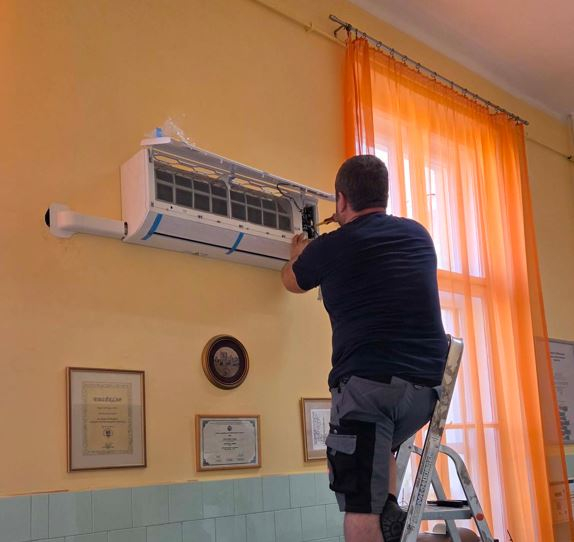 Folyamatosan fejlesztjük kórházunk klímarendszerét