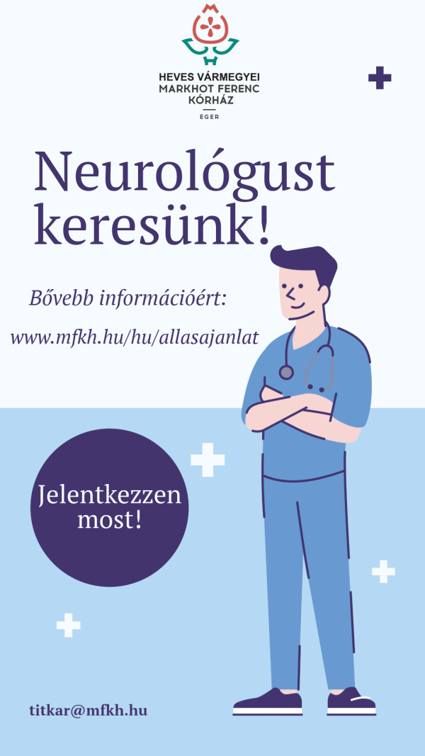 Neurológus Munkatársat Keresünk!