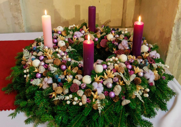 Markhot Karácsony az irgalmasrendi kápolnában