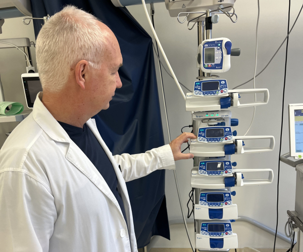Új infúziós pumpákat kapott az intenzív osztály!