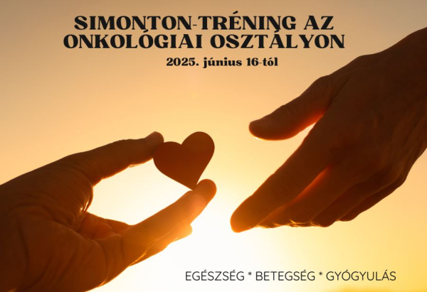 Simonton-tréning az onkológiai osztályon