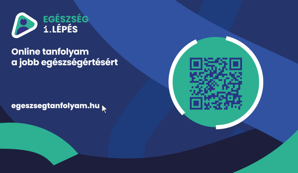 Közérthető egészségügy: elindult az „Egészség 1. Lépés” online tanfolyam