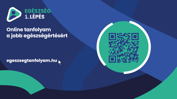 Közérthető egészségügy: elindult az „Egészség 1. Lépés” online tanfolyam