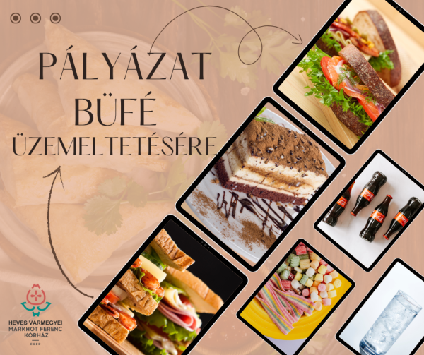 „Hidegkonyhás büfé üzemeltetése” pályázat